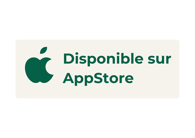 Disponible sur l'App Store